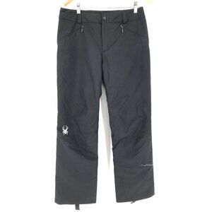 Spyder Black Thinsulate Insulated Snowpants Womens 8 Read